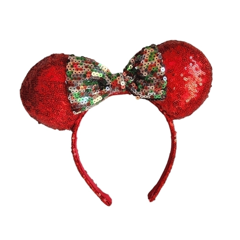 Disney Minnie Ear Headband- Christmas